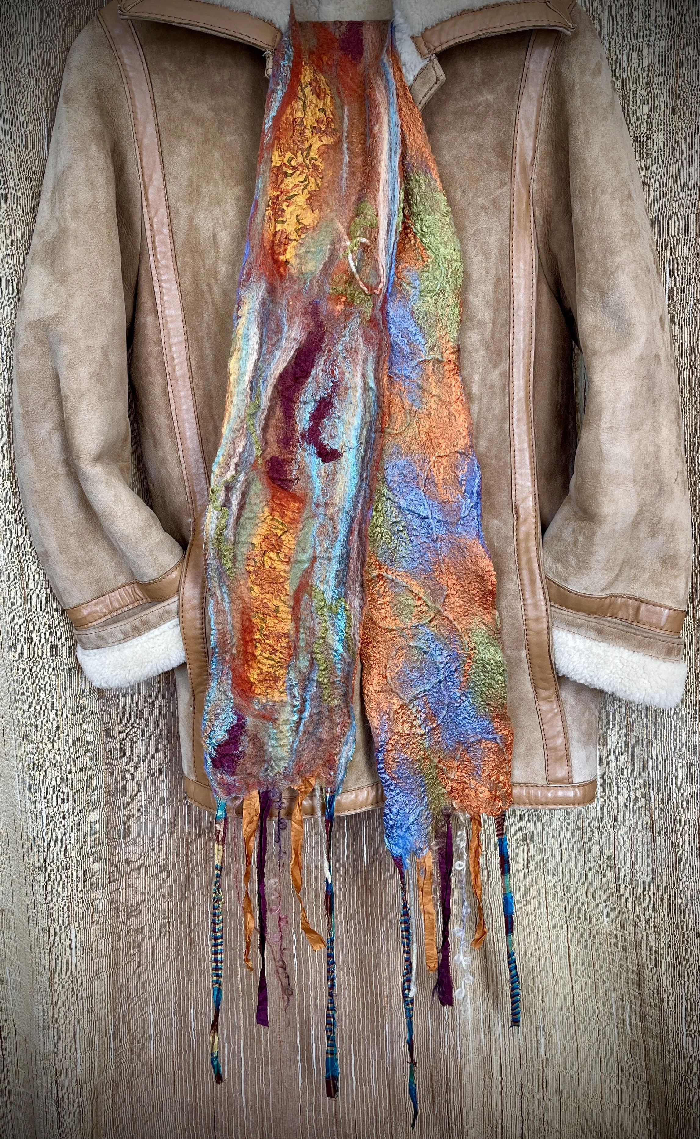 The Sedona Sunset Scarf — The Gleeful Ewe